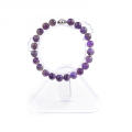 Schmuck Charm Amethyst Perlenarmband für Frauen